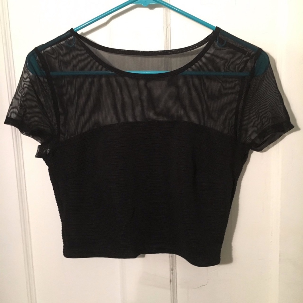 Urban Outfitters Mesh Crop Top